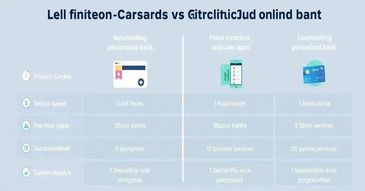 Vantagens das fintechs de cartões em comparação com bancos tradicionais